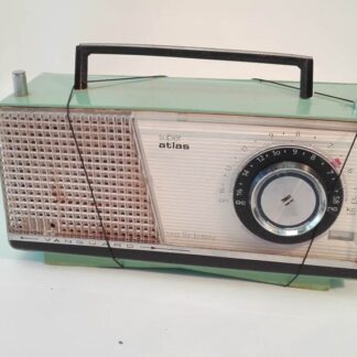 Radio antigua verde Audso002