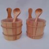 Kit sauna palas y termometro bañto017