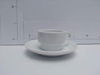 Juego cafe taza pequeña blanco barca006