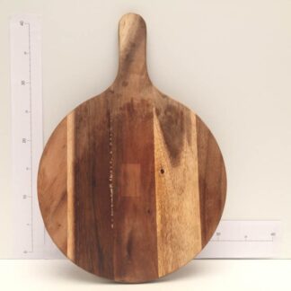 Tabla madera redonda con mango cocac024