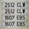 Matriculas coche  europeas variadas - Imagen 8