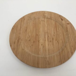 Plato de madera cocac046