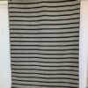 Alfombra actual rayas negras 170x240cm