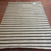 Alfombra actual rayas negras 170x240cm - Imagen 2