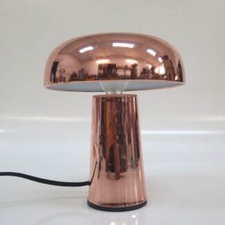 Lámpara mesa cobre ilume034