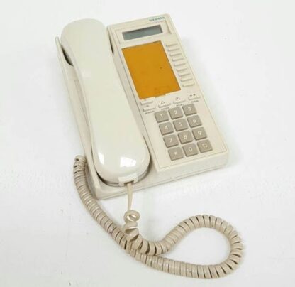 Teléfono fijo blanco audte006