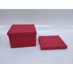 Cajas rojas de cartón decca131