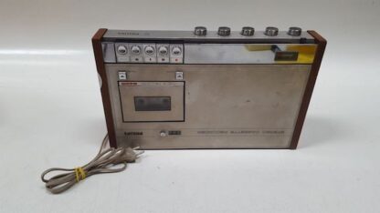 Radio antigua Philips cromada