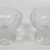 Copas helado cristal textura