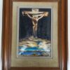 Cuadro religioso cristo en cruz 42x32