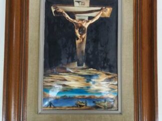 Cuadro religioso cristo en cruz 42x32