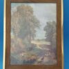 Cuadro paisaje camino arboles 56x73