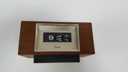 Reloj despertador caja madera