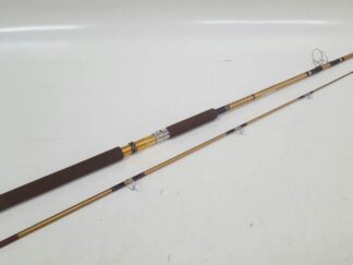 Caña pesca puño marrón