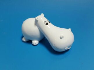 Hipopótamo blanco juguete