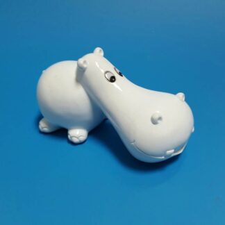 Hipopótamo blanco juguete