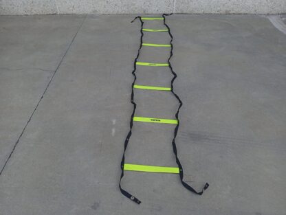 Entrenamiento cintas escalera crossfit verde fosforito