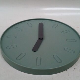 Reloj pared verde liso