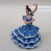 Figura sevillana taje azul