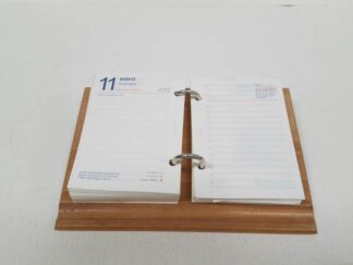 Calendario base madera