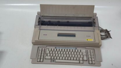 Maquina escribir blanca grande