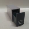 Cajon organizador oficina tapa negra
