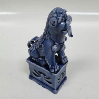 Figura Zen tigre azulado