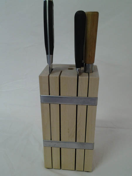 Organizador cuchillos madera - Prop Art