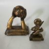 Trofeos variados fútbol diseño bronce
