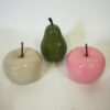 Manzanas cerámica colores