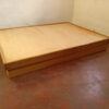 Cama estructura madera 200x140