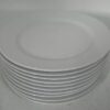 Plato blanco diseño