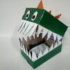 Careta dinosaurio infantil cartón - Imagen 3