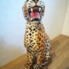Leopardo cerámica italiana grande - Imagen 2