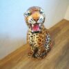 Leopardo cerámica italiana grande - Imagen 3