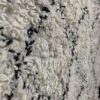 Alfombra algodón rayas negras 170x230cm - Imagen 2