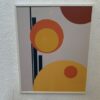 Cuadro geometrías amarilla1 40x50
