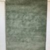 Alfombra pelo verde grisáceo grande 240x170cm