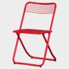 Silla plegable Federico Giner roja 80´s (4)