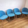 Silla nórdica azul - Imagen 2