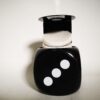 Dado negro grande - Imagen 3