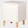 Mesilla cubo blanca liso - Imagen 2