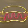 Neon flex Hot Dog