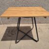 Mesa exterior tablilla madera - Imagen 2
