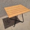 Mesa exterior tablilla madera
