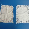 Mantel blanco deco vintage dibujo