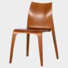Silla laminada roble