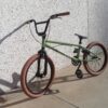 Bicicleta BMX verde