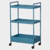 Carrito auxiliar azul
