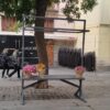 Puesto Mercado con Toldo Rayas Rojas - Imagen 2